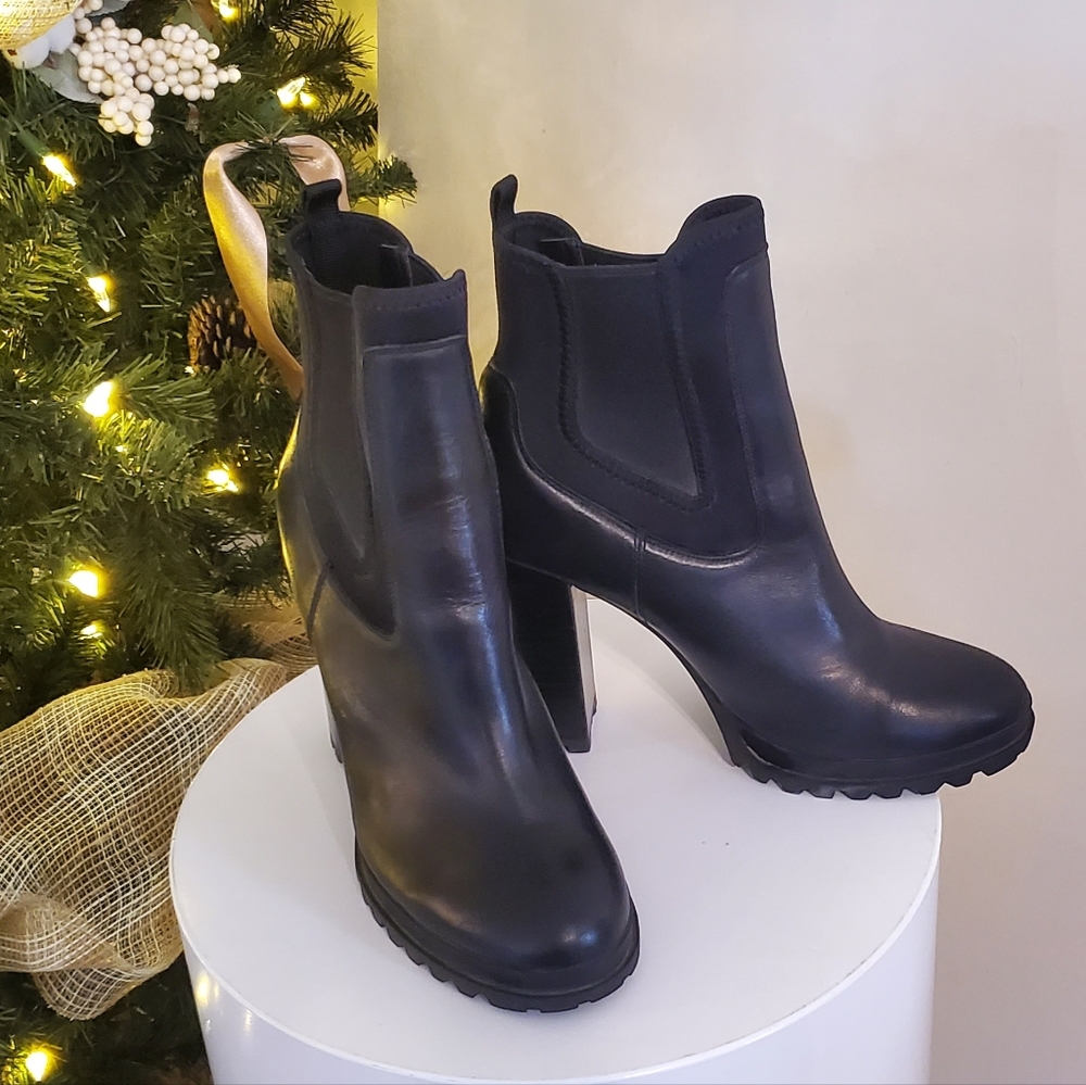 Aldo black boots size 10